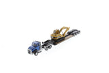 1:87 Cat CT660 Day Cab Tractor with Lowboy Trailer and Cat 315C L Hydraulic Excavator, 84415