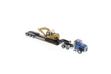 1:87 Cat CT660 Day Cab Tractor with Lowboy Trailer and Cat 315C L Hydraulic Excavator, 84415