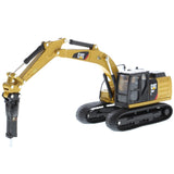 1:64 Cat 320F L Hydraulic Excavator with 5 New Work Tools, Metal Construction Series, 85636