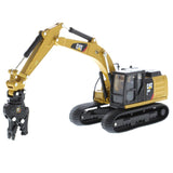 1:64 Cat 320F L Hydraulic Excavator with 5 New Work Tools, Metal Construction Series, 85636