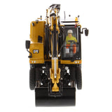 1:50 Cat® M323F Railroad Wheeled Excavator - Cat Yellow Version High Line Series, 85662
