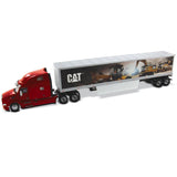 1:50 Peterbilt 579 Sleeper Cab with Cat® Mural Trailers Transport Series, 85665