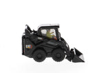 1:50 Cat® 242D3 Skid Steer Loader with Attachments & Special Black Paint, High Line Series, 85676BK