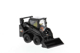 1:50 Cat® 242D3 Skid Steer Loader with Attachments & Special Black Paint, High Line Series, 85676BK