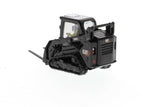 1:50 Cat® 242D3 Skid Steer Loader with Attachments & Special Black Paint, High Line Series, 85676BK
