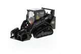 1:50 Cat® 242D3 Skid Steer Loader with Attachments & Special Black Paint, High Line Series, 85676BK