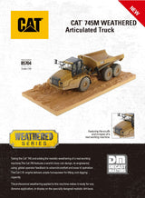 1:50 Cat® 745 Weathered Articulated Truck, Weathered Series, 85704