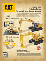 1:50 Cat 225 & 323 Excavator Evolution Series, 85715