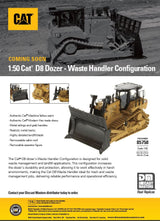 1:50 Cat D8 Dozer (Waste Handler Configuration), High Line Series, 85758