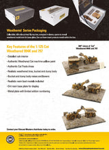 1:125 Scale Weathered 994K Wheel Loader & CAT 797 Mining Truck, Weathered Series, 85762