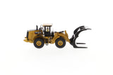 1:87 Cat® 972M Wheel Loader with Log Fork High Line Series, 85950