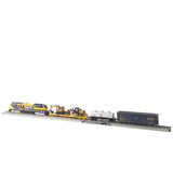 Caterpillar Progress Rail HO scale Train Set Collectible Diecast Scale Model Replica, 87001