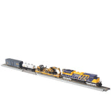 Caterpillar Progress Rail HO scale Train Set Collectible Diecast Scale Model Replica, 87001