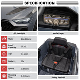 Voltz Toys Kids Audi RS 6 Avant GT 12V Ride on Car