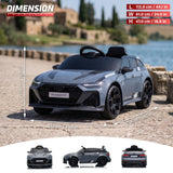Voltz Toys Kids Audi RS 6 Avant GT 12V Ride on Car