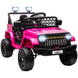 Qaba 12V Kids Ride-On Truck Toy with Remote Control