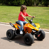 McLaren MCL 35 Kids Quad ATV 12V Ride on Car with LED Lights and Music