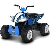 Kids ATV Off-Road 4x4 Ride On Car Blue