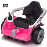 Eddy 360™ 12V Spinning Joystick Kid's Electric Ride on Car, with Remote Control and MP3