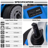 Eddy 360™ 12V Spinning Joystick Kid's Electric Ride on Car, with Remote Control and MP3