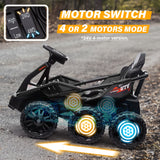 Extreme 2.0 6 Wheel UTV 24V Ride on Car with Remote Control, 4WD, EVA Tires