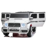 Licensed Mercedes Benz AMG G63 G Wagon S307 24V 4x4 DELUXE Two Seater Kids Ride On Car Leather Seat Rubber Wheel