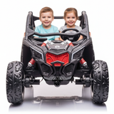 Can-Am Kids Licensed 24V Maverick 4WD Ride-On UTV Black