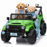 2026 NEW JEEP OUTREACH 2 Seater 24V Jeep Style Kids Ride On Car with Parental Remote Control