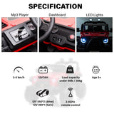 Jeep with Angry Bird Face Grill 12V Kids Ride On Car Toy