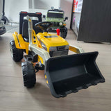 Excavator Digger S617 Kids 12V Ride on Tractor Yellow
