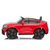 Licensed Mercedes-Benz Coupe GLC 12V Kids Ride On Car Leather Seat Rubber Wheel