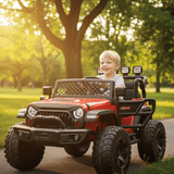 TrailMax Kids XXL 2-Seater Ride-on Truck Red