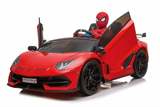Lamborghini Aventador SVJ 24V Electric Kids' Ride-On Car with Parental Remote Control 2 Seater