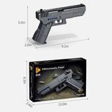 Panlos 670010 G18 Pistol Gun Brick