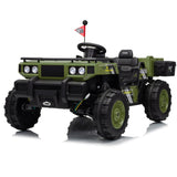Vanguard 4x4 Commando 24V 2 Seater Kids Electric UTV Ride On Dump Truck Heavy Duty