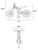 GT73 48V Electric Dirt Bike Motorbike