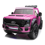 Limited Edition Ford Super Duty F450 PINK with FAN Function and Remote Control 2 Seaters 24V Licensed