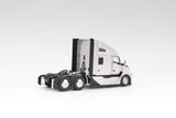 1:50 Kenworth T680 Next-Gen 76in-High-Roof Sleeper-Cab Tandem - Pearl White Cab, Transport Series, Mfg. 71119