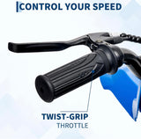 GE 2.0 24V Electric Dirt Bike 380W Electric Motorcycle - Up to 13.67Mile/h Long-Range, Ride on Motorcycle 25km Range,