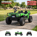 Tactical Recon Raider 24v 4x4 Off-Road Assault Vehicle for Kids Ride On Buggy 2 Seater