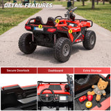 Tactical Recon Raider 24v 4x4 Off-Road Assault Vehicle for Kids Ride On Buggy 2 Seater