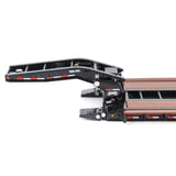 1:50 Trail King TK120 Hydraulic Detachable Gooseneck Lowboy Trailer (Black OUTRIGGER version), Transport Series, 71137