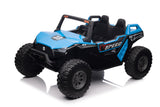 High Speed 2.0 24V Dune Buggy Up To 15 km/h Off-Road UTV Limited Edition Black with Remote Control and Rubber Tires