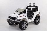 Jeep Rubicon 4x4 2 Seater Rubber Tires 12V Kids Ride On Car | off-road