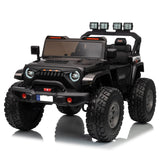 HAVOC 2.0 2-Seater Lifted Jeep 24V Ride On– Quad Motors, EVA Wheels, LED Kit, Extendable Jeep