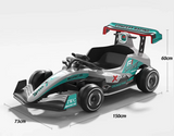 Formula F1 24V Highspeed Upto 15km Kids Ride-On Go-Kart | Drifting, LED Glow Lights & Remote Contro