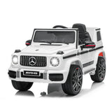 Mercedes-Benz AMG G63, 12V Electric Kids' Ride On Car with Parental Remote Control, LED lights, Leather Seat and MP3- Kids On Wheelz