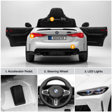 BMW M4 12V Ride on Car with Remote Control, LED Lights and Music, Licensed