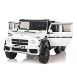 2025 Licensed Mercedes Benz AMG G63 G Wagon 6 Wheel 24V DELUXE Two Seater Kids Ride On Car