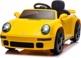 Porsche Licensed RUF Classic 911 - 12V Electric Ride-On for Kids with LED Lights